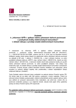 Obecn&aacute; &uacute;ředn&iacute; korespondence