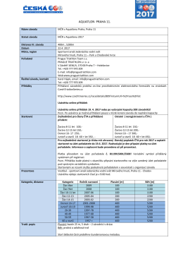 Proposition - Czechtriseries