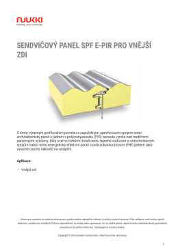 Sandwich panel details - Oborniki