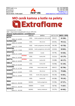 Prodej krbových kamen, vložek,sporáků Nordica. - Top-El