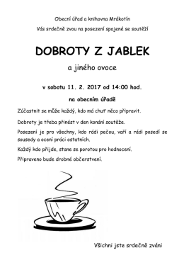 Obecn&iacute; &uacute;řad a knihovna Mr&aacute;kot&iacute;n