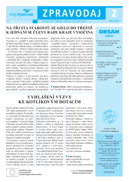 Zpravodaj č. 2/2017