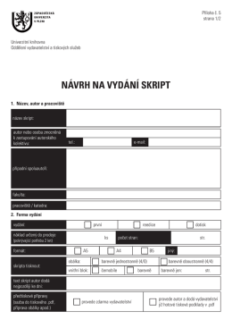 příloha č. 5 – Návrh na vydání skript.indd