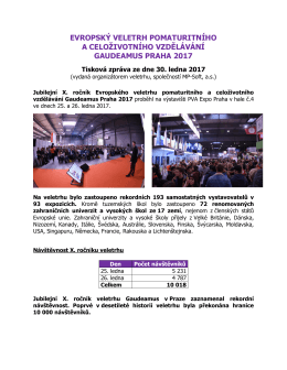Vážení kolegové, termín podzimního Evropského