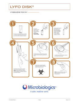 LYFO DISK - Microbiologics