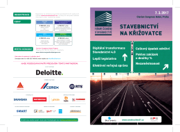 stáhnout - Fórum českého stavebnictví 2017 | Blue Events
