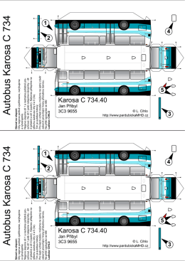 Autobus Karosa C 734 Autobus Karosa C 734