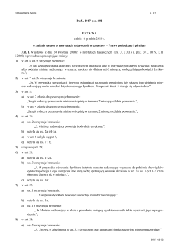 Ustawa z dnia 16 grudnia 2016 r. o zmianie ustawy o instytutach