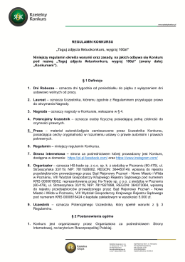 Taguj zdjęcia #etuokonkurs, wygraj 100zł