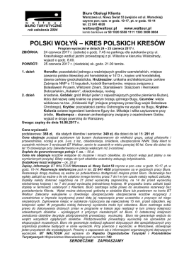 polski wołyń – kres polskich kresów