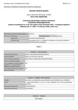 Pobierz wypis z KRS ()