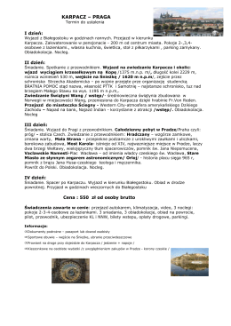 KARPACZ – PRAGA