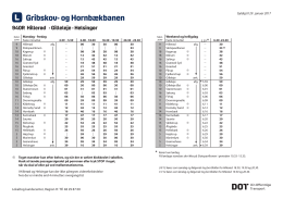 Helsing&oslash;r - Gilleleje - Hiller&oslash;d