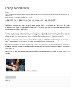 Generuj PDF - Policja Podkarpacka