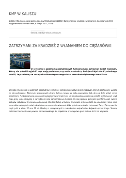Generuj PDF - KMP w Kaliszu