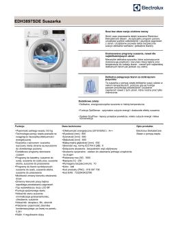 EDH3897SDE Suszarka