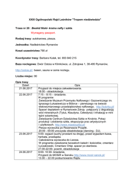 trasa nr 1