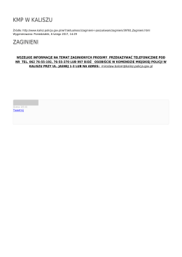 Generuj PDF - KMP w Kaliszu