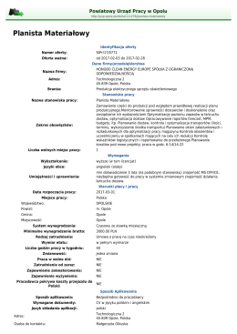 Generuj PDF - Powiatowy Urząd Pracy w Opolu