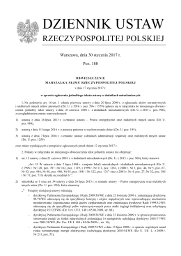DZIENNIK USTAW
