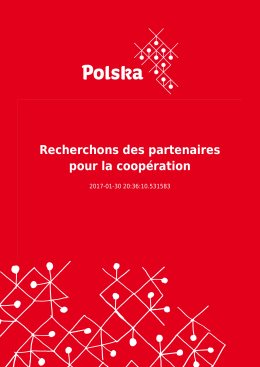 Recherchons des partenaires pour la coopération