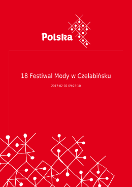 18 Festiwal Mody w Czelabińsku - Polska:kujawsko