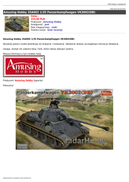 Amusing Hobby 35A002 1/35 Panzerkampfwagen