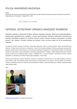 Generuj PDF - Policja Warmińsko