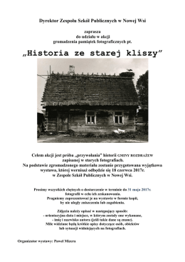 Historia ze starej kliszy