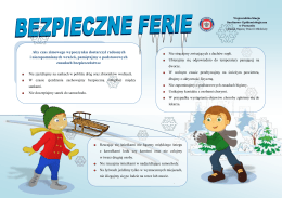 Ferie Zimowe 2017 - Powiatowa Stacja Sanitarno