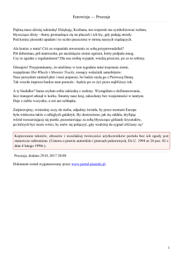 Eurowizja &mdash; Procesja