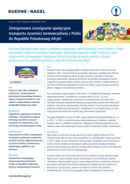 Case Study Hochland