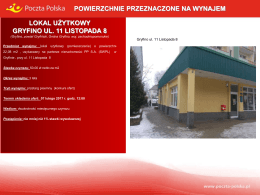 Gryfino ul. 11 Listopada 8_lokal użytkowy