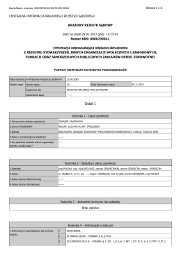 Dział 1 - Dialog 2005