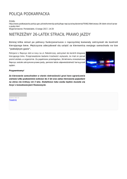 policja podkarpacka nietrzeźwy 26