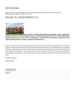 Generuj PDF - KPP Kościan