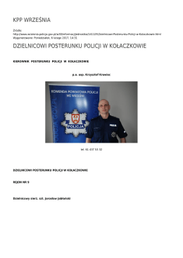 Generuj PDF - KPP Września