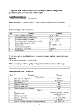 Załącznik Nr 6. Zestawienie środków trwałych01