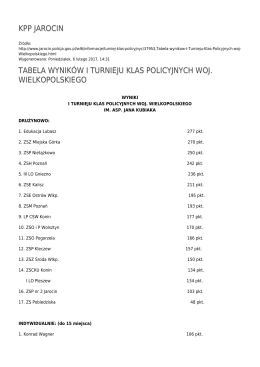 Generuj PDF - KPP Jarocin