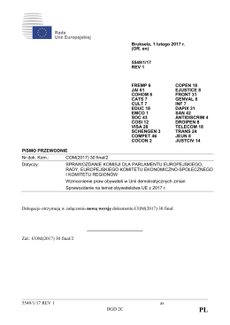 5549/1/17 REV 1 as DGD 2C Delegacje otrzymują w