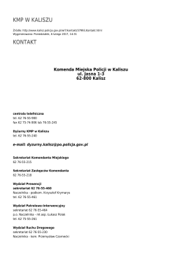 Generuj PDF - KMP w Kaliszu