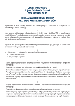 Okręgowa Izba Radców Prawnych w Rzeszowie