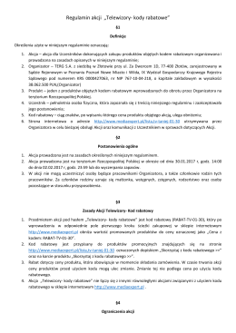 Regulamin - Media Expert