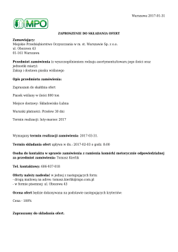 Zakup i dostawa piasku wiślanego