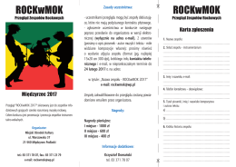 ROCKwMOK ROCKwMOK - Miejski Ośrodek Kultury w Międzyrzecu