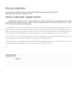Generuj PDF - Policja Lubelska