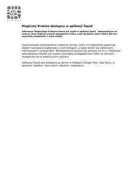 Pobierz PDF - Magiczny Krak&oacute;w