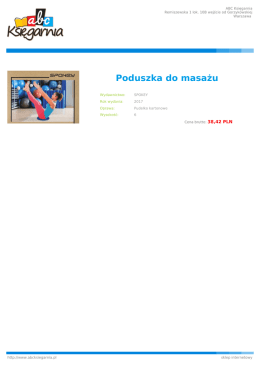 Poduszka do masażu