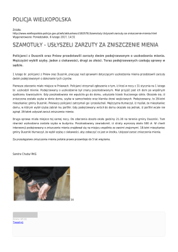 Generuj PDF - Policja Wielkopolska