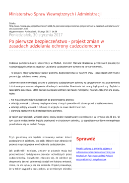 Generuj PDF - Ministerstwo Spraw Wewnętrznych i Administracji